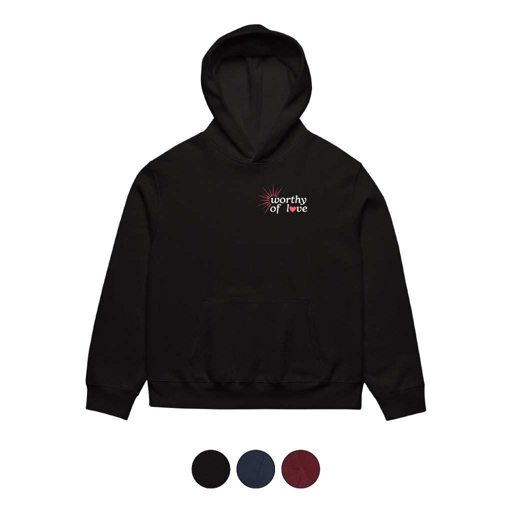 Worthy Of Love Oversized Hoodie