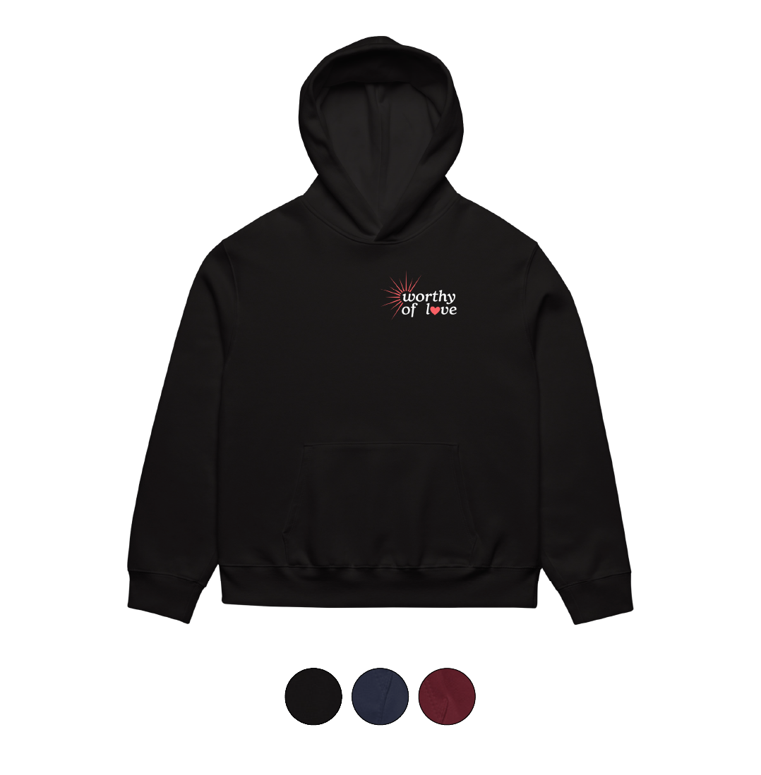 Worthy Of Love Oversized Hoodie