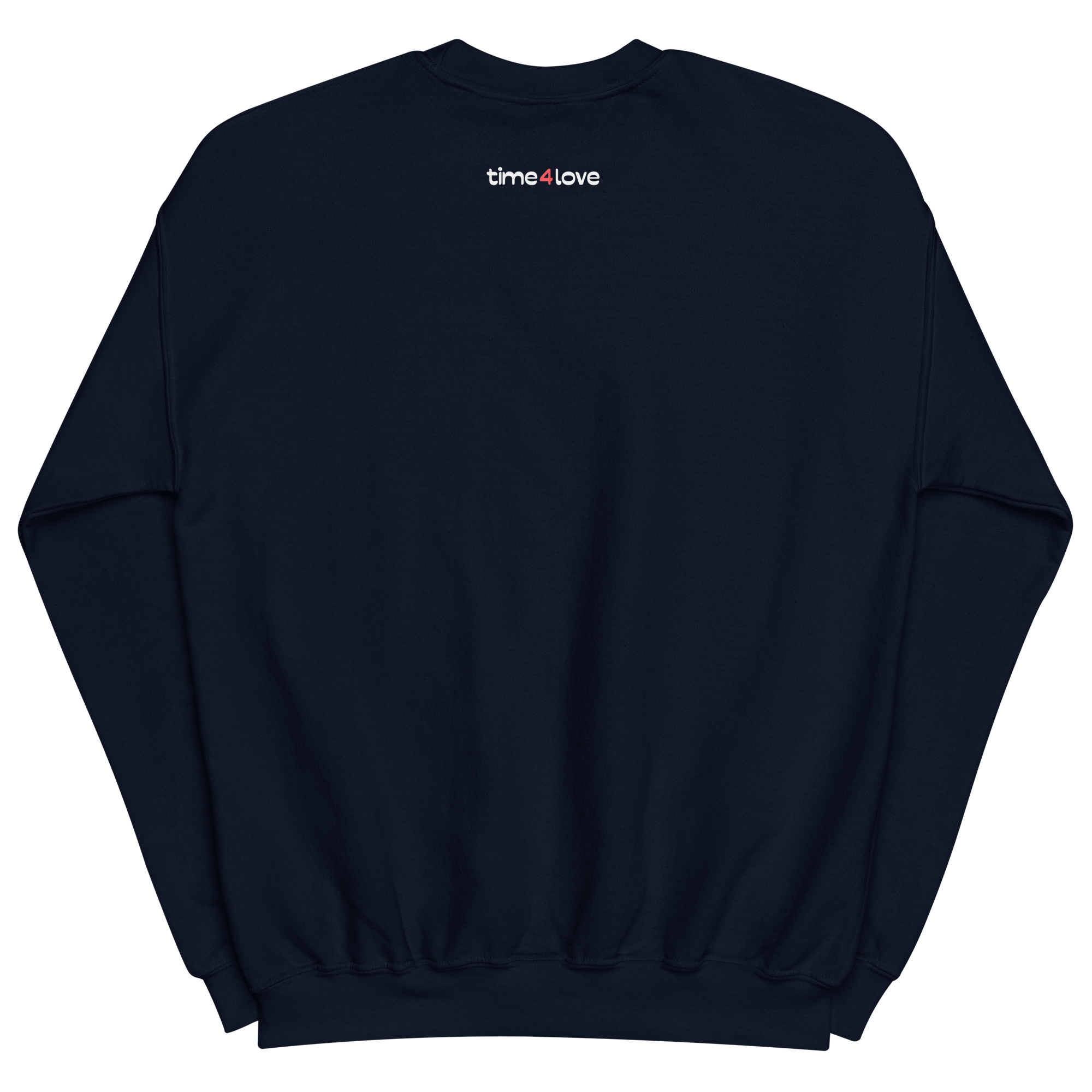 Love is Never Late Clock Sweatshirt